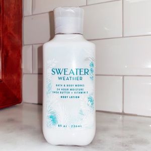 Sweater Weather Bath & Body Works lotion